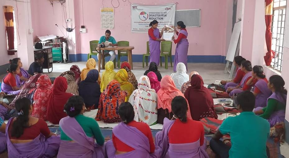 CBM India Trust collaborates with SSDC to work towards disaster risk reduction in Sundarbans